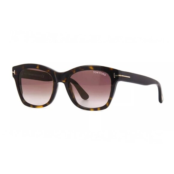 NEW TOM FORD SUNGLASSES HAVANA WOMEN CAT EYE EYEWEAR - Picture 1 of 3